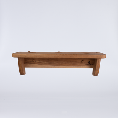 Фитополка Банное Дело для веников и трав, дуб