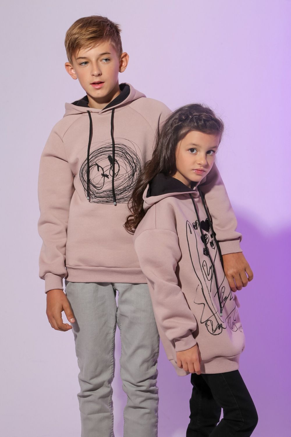 Толстовка для мальчика Другие берега-4 Виотекс БЕЖЕВЫЙ
