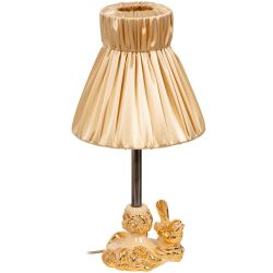 Настольная лампа Белла Айвори с абажуром Адель Айвори