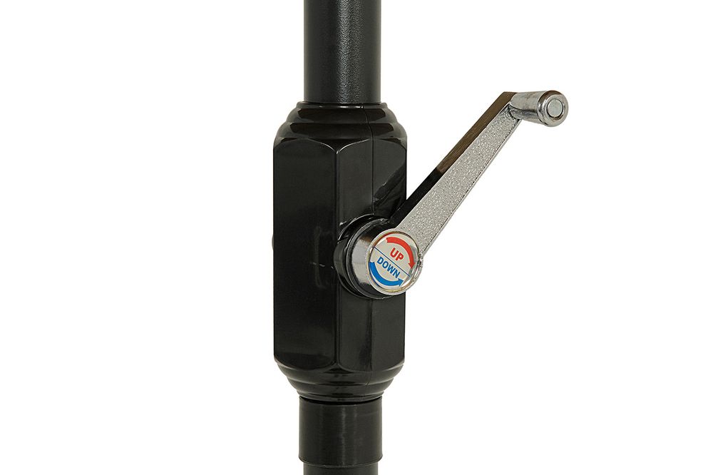 "Джулия" зонт садовый 3х3м на центральной опоре, тент бежевый