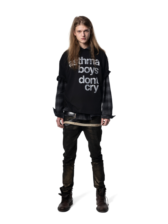 "ASTHMA BOYS DONT CRY" T-Shirt