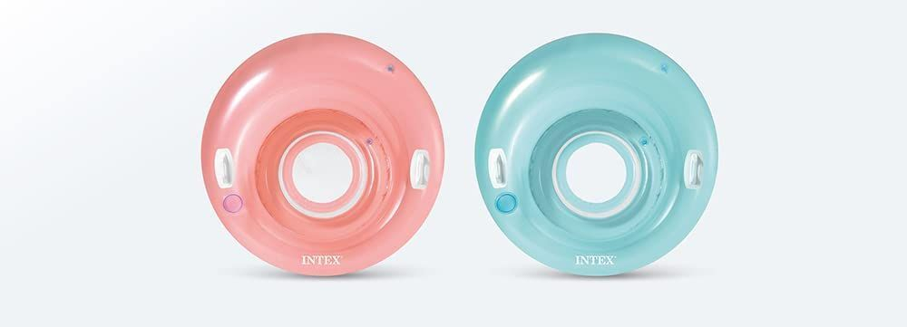 Кресло надувное 119 см, Intex, 58883 голубой