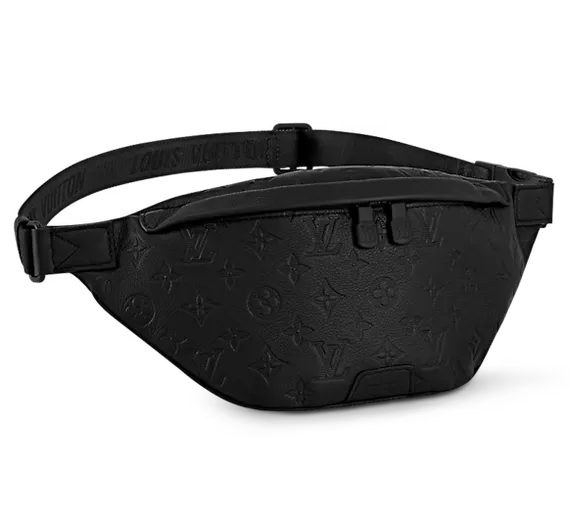 Поясная сумка Louis Vuitton Discovery PM кожа Monogram Shadow