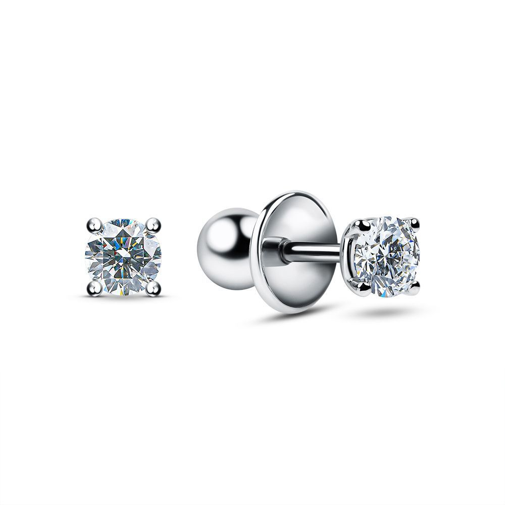 Пусеты Soleil 0.6 ct