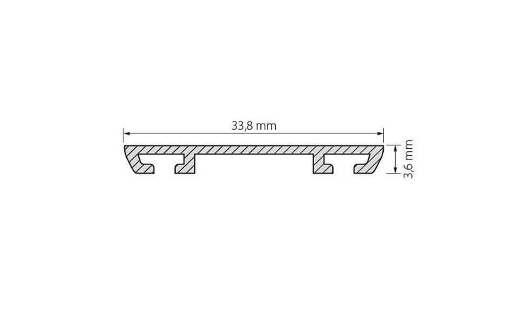 Профиль Arlight PHS-A-Base-H3.6-2000 Anod 019862