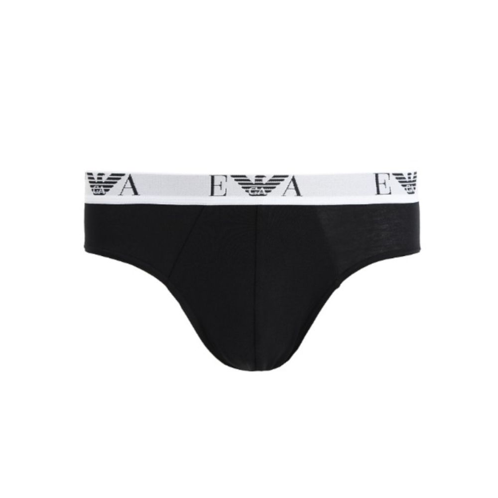Набор мужских трусов брифов 3в1 черные Emporio Armani EM000258_AF14131