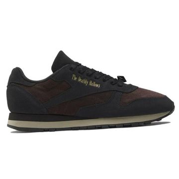 Классические кожаные кроссовки Reebok, Низкие Черные мужские