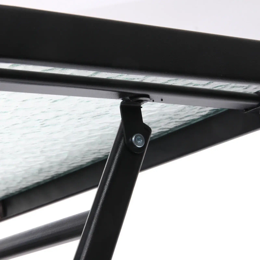 Стол складной квадратный «Дачная симфония» DS-Q70G, 70*70*70 см, черный