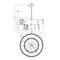 Подвесная люстра Maytoni Puntes MOD043PL-12CH