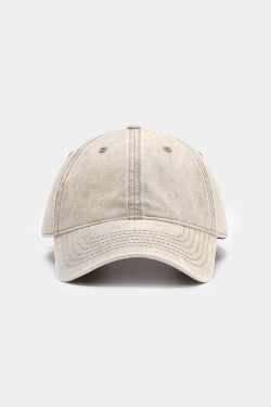 Кепка SHMOT "ACID" GARMENT DYE Молочный