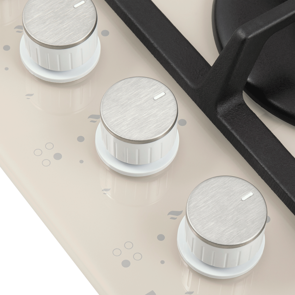 Газовая варочная панель HOMSair HGG643TGCBG фото 8