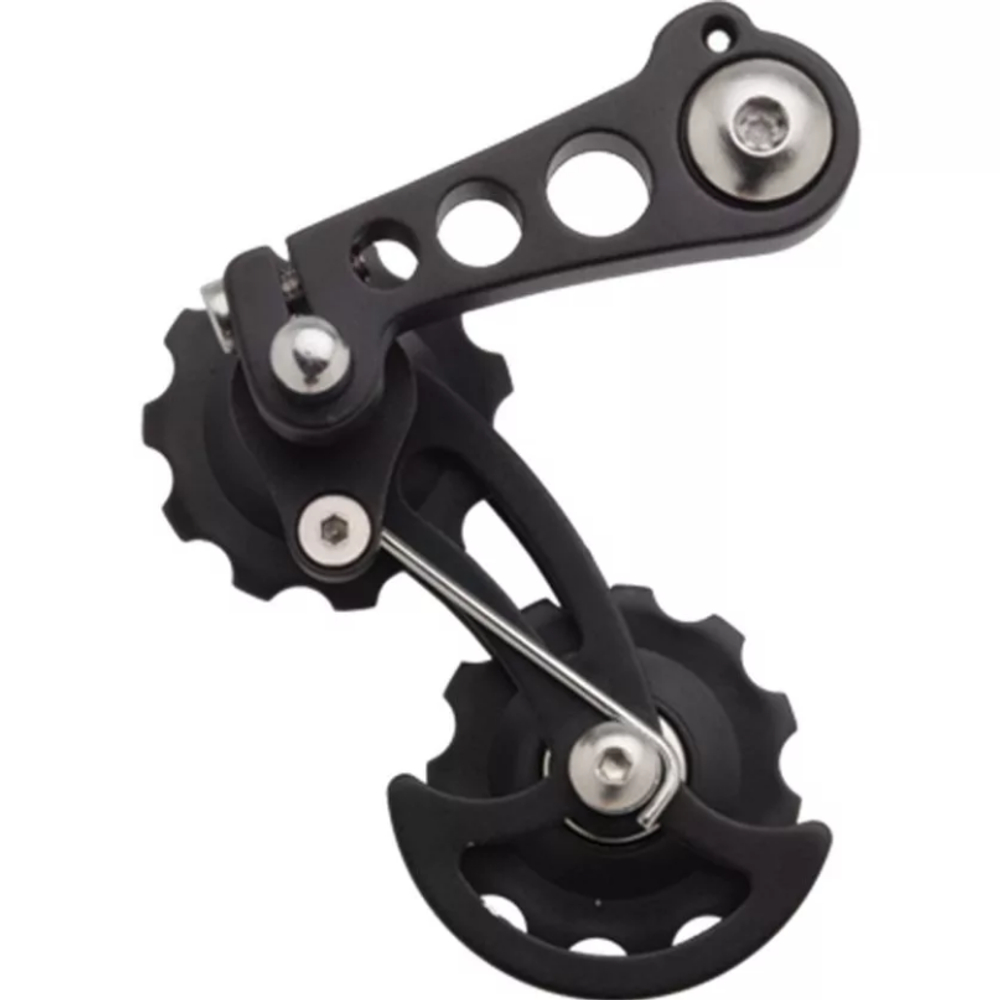Успокоитель цепи для "single speed",  на заднее перо. Для 16Т-18Т звезд. 2 ролика.