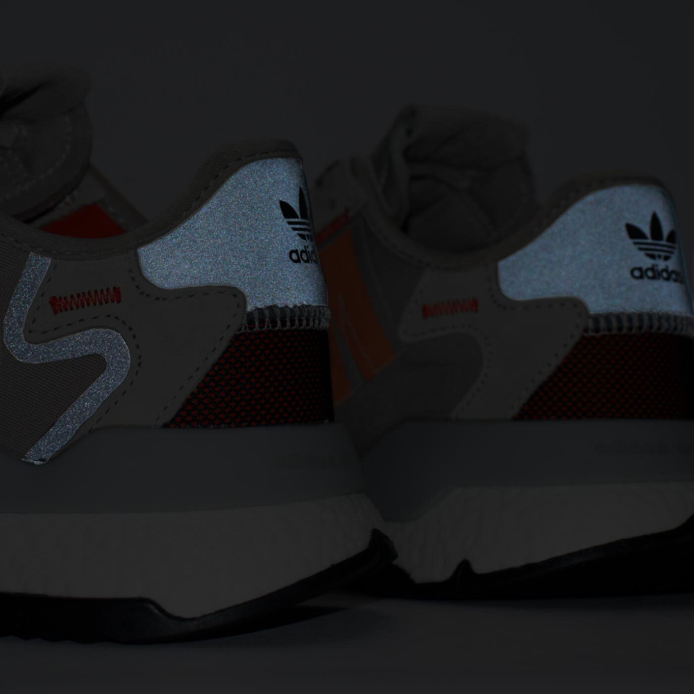 Кроссовки Adidas Nite Jogger White Grey