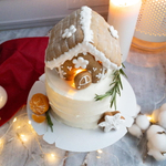 Бенто торт с Пряничным домиком и подсветкой | новый год | рождество | подарок | тайный санта