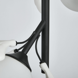 799027 Подвес CERAMO BW 2х6W(led) G9 ЧЕРНЫЙ/БЕЛЫЙ