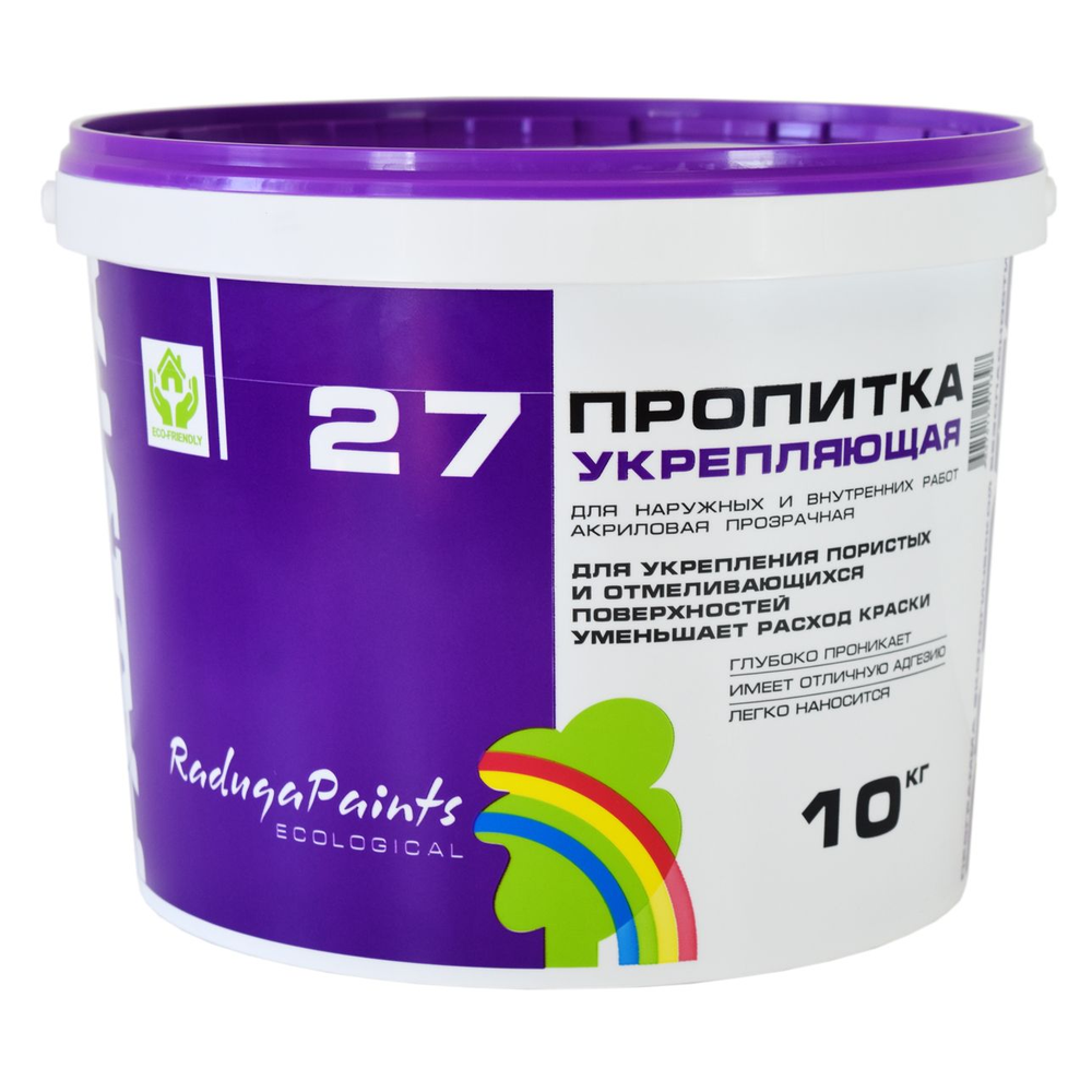 Пропитка укрепляющая Радуга 27 (10,0кг)