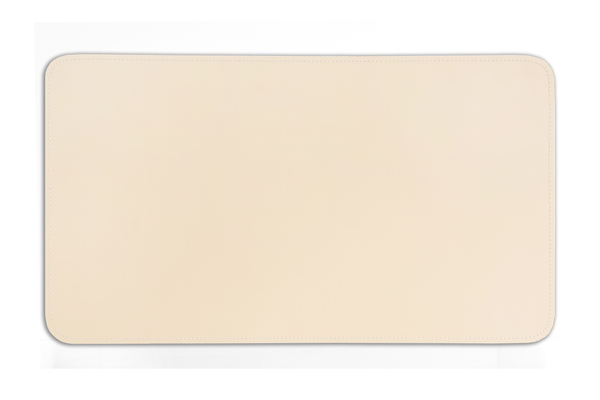 Бювар кожаный цвет слоновая кость