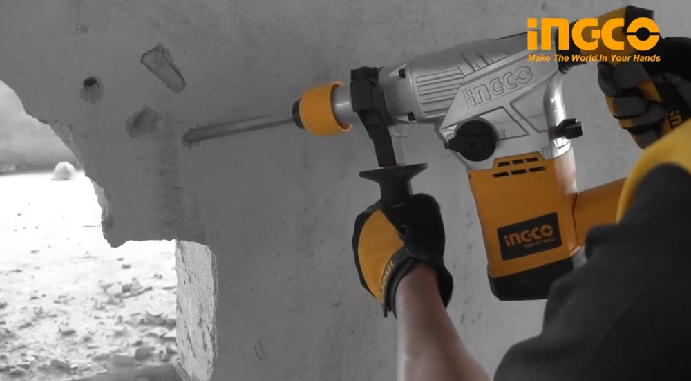 Перфоратор SDS-Plus INGCO RH15008 INDUSTRIAL 1500 Вт 5 Дж