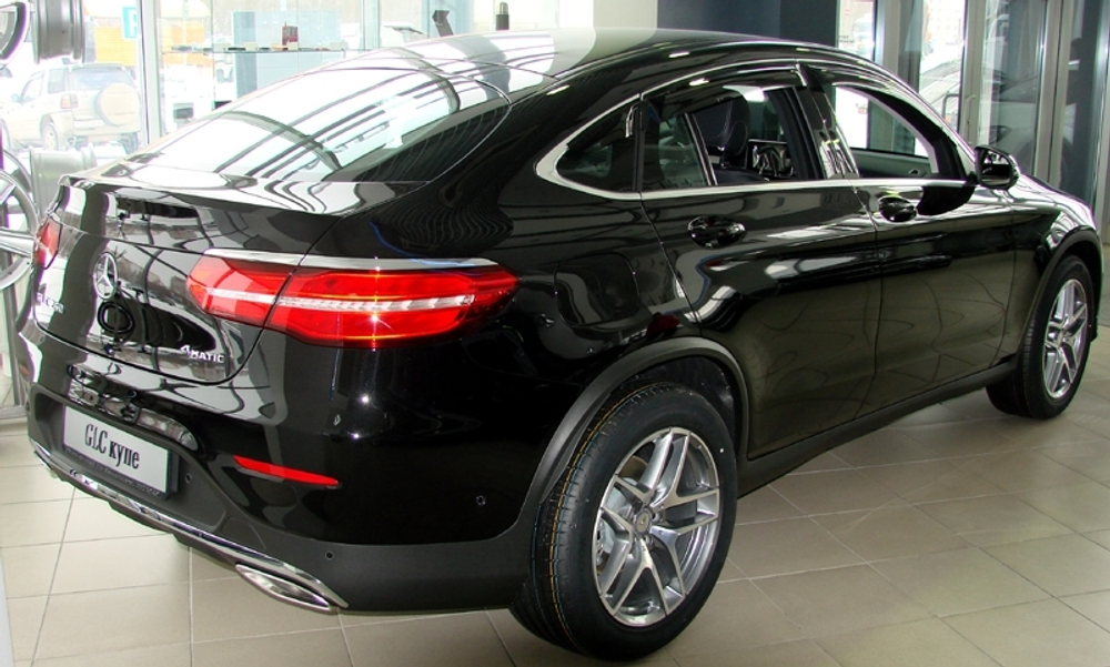 Дефлекторы боковых окон SIM для Mercedes-Benz GLC Coupe-Class (2016-) арт.SMERGLCC1632