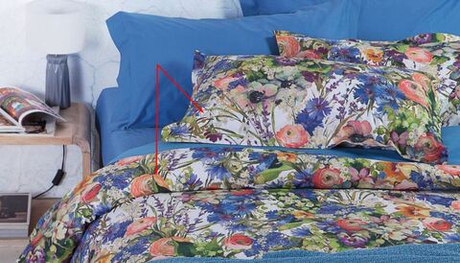 Постельное белье 2 спальное евро Mirabello Bouquet Di Camp 04B F.Bianco