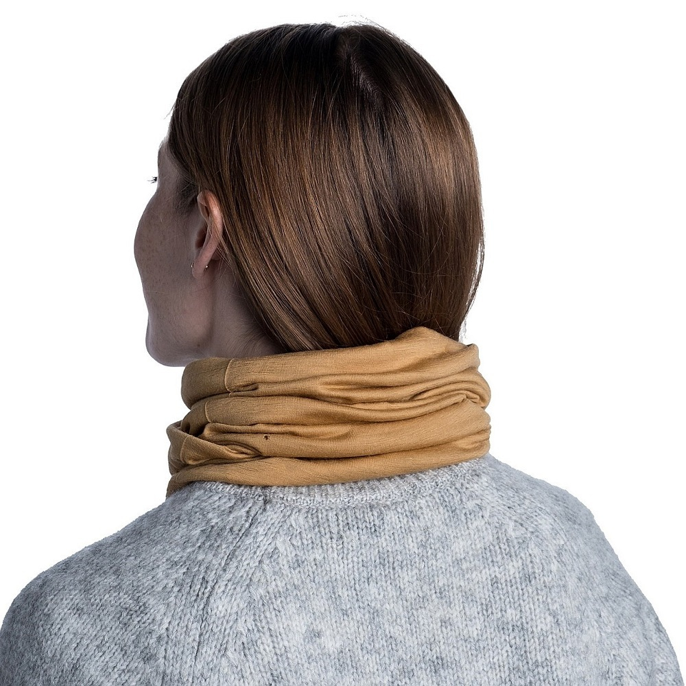 Бандана Buff Lightweight Merino Wool Solid Mustard 113010.118.10.00