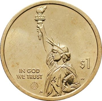 1 доллар 2019 D США «Американские инновации - Делавэр. Энни Джамп Кэннон»