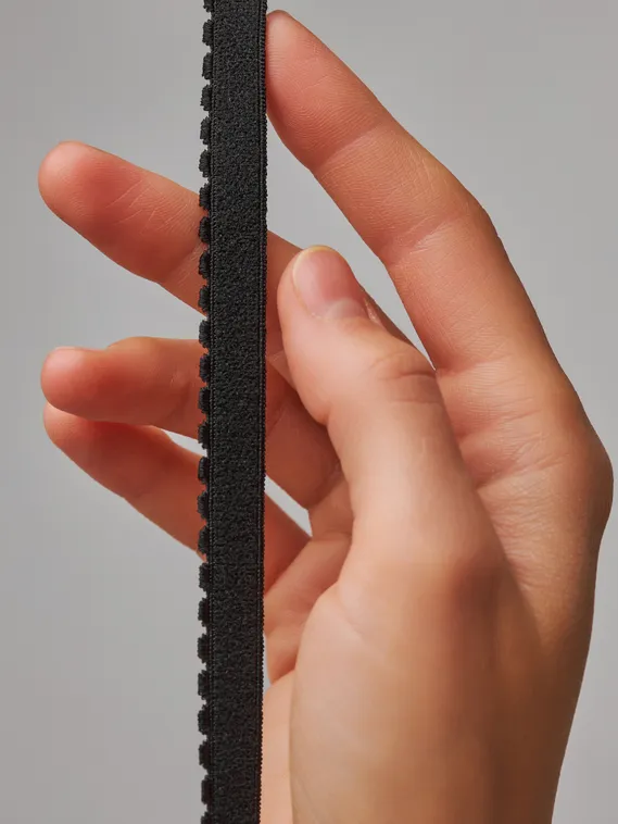 170 641/10 Резинка отделочная Lauma 10 мм, черный 170