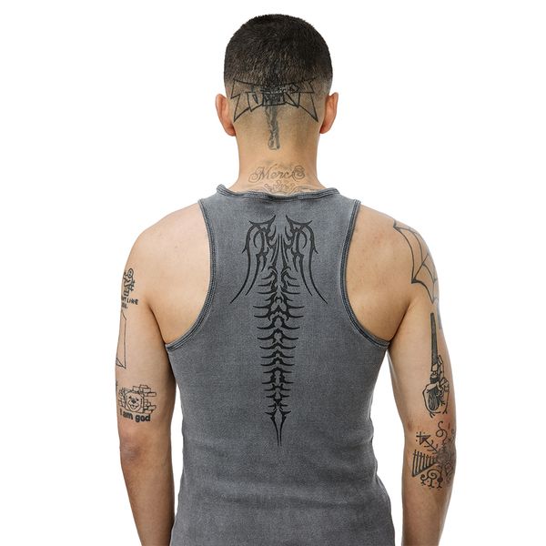 Майка Chimera серая - фото 6