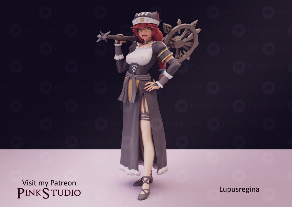 Lupusregina Beta Overlord Фигурка