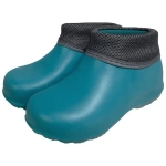 Галоши женские утепленные «Фрим» (Изумрудный/серый, 41)