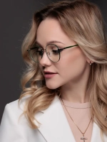 Очки для компьютера имиджевые защитные прозрачные нулевки