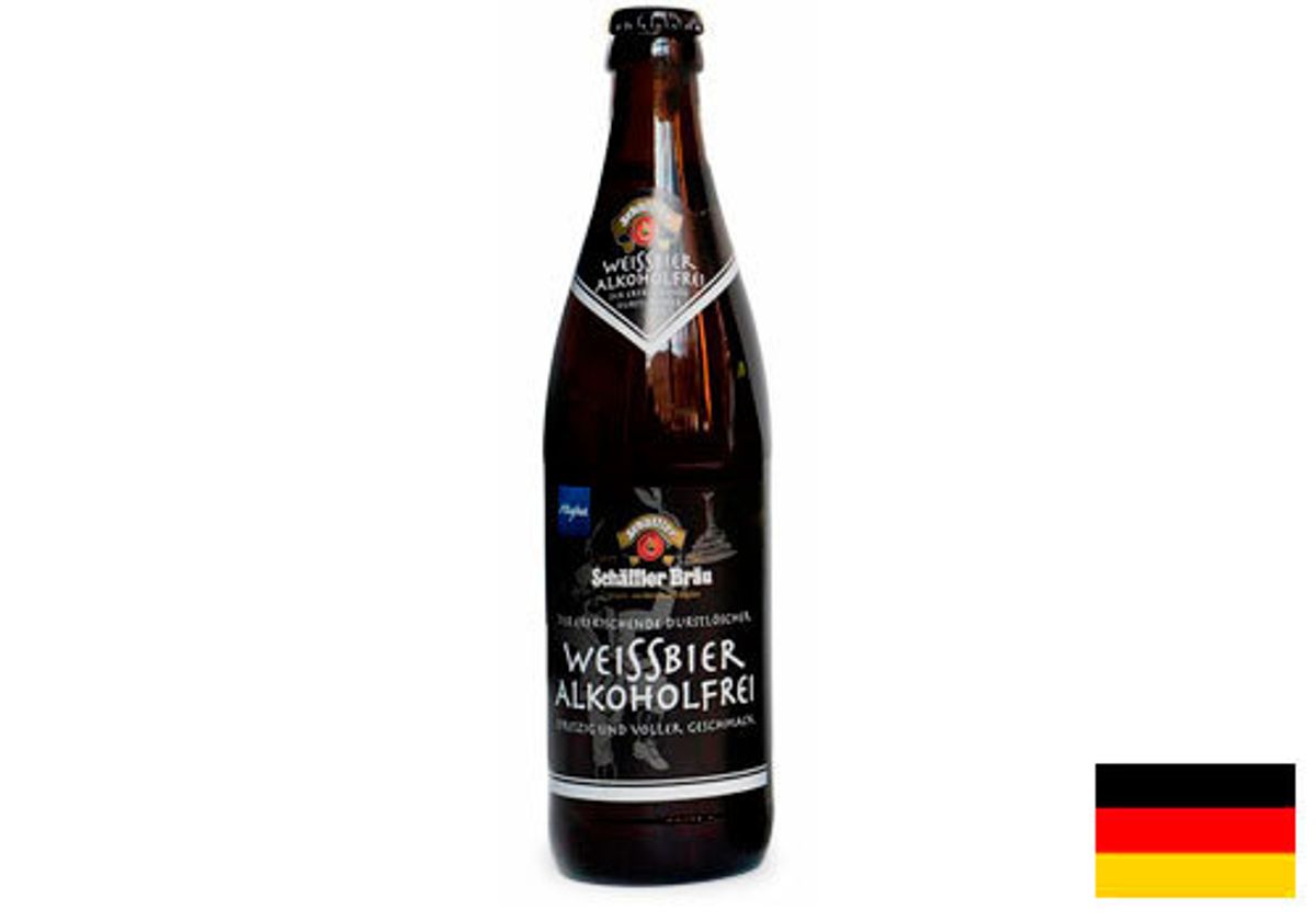 Пиво безалкогольное "Schaeffler Weissbier" светлое н/ф, 500мл