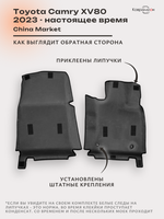 Передние автомобильные коврики ЭВА с бортами для Toyota Camry IX (XV80) 23-н.в. China Market