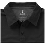 Markham мужская эластичная футболка-поло с коротким рукавом