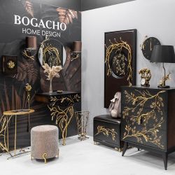 Комод Oliva Branch (Олива Бранч) с 3 ящиками Каштан Амбер