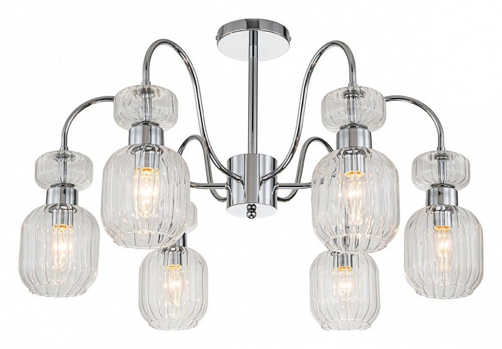 Люстра на штанге Escada Gloss 1141/6PL Chrome/Clear