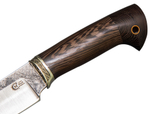 Нож кузница Семина Сокол, кован. ст.95х18 со следами ковки ,венге,литье