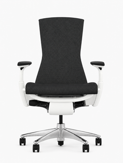Кресло Herman Miller Embody Dark Carbon - White/Titanium (Balance)