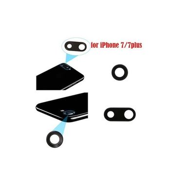 Rear camera Glass + Ring 相架 Apple iPhone 7 MOQ:20 Black