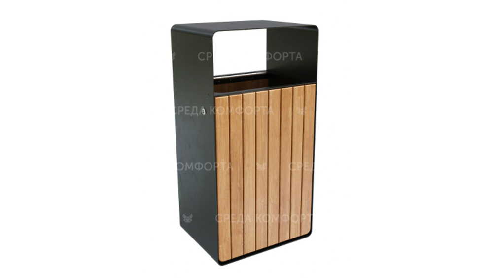 Урна «Стефано» \ "Город" 517х400х1005мм SK00011