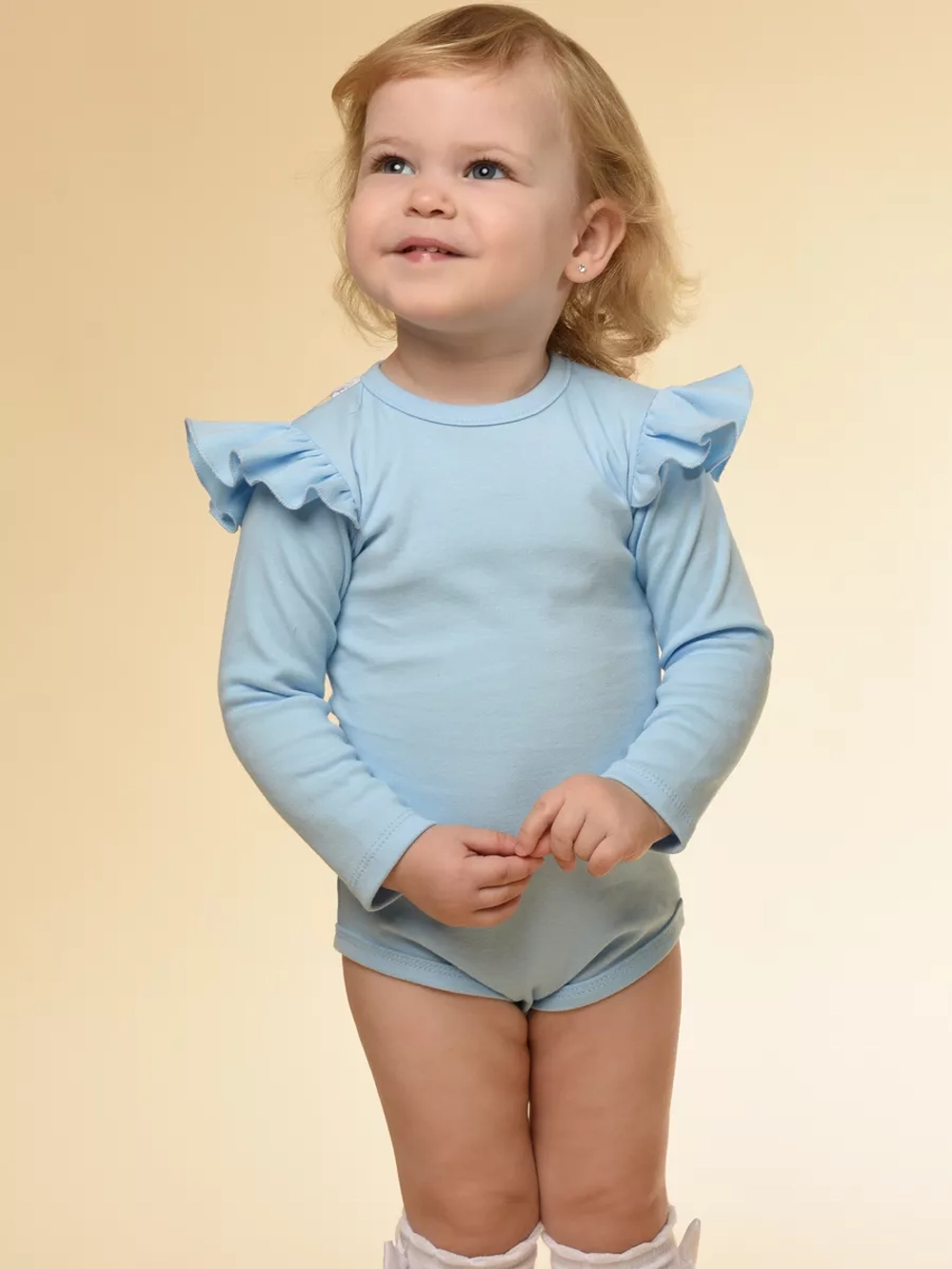 Боди с кружевной спинкой