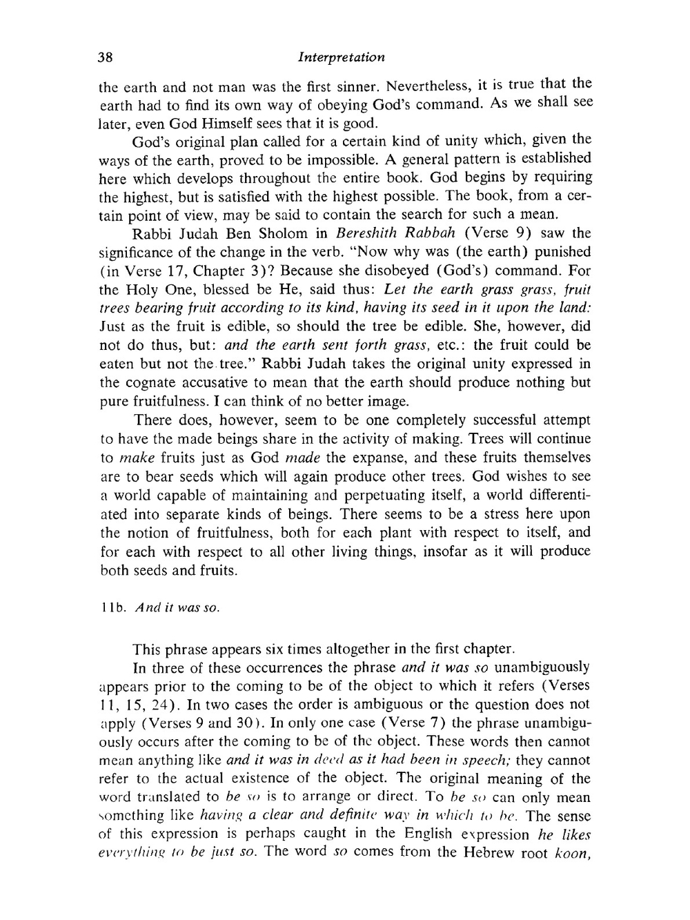 The Lion and the Ass. A Commentary on the Book of Genesis | R. Sacks