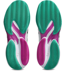 Теннисные кроссовки Asics Court FF 3 Clay - white/digital sakura