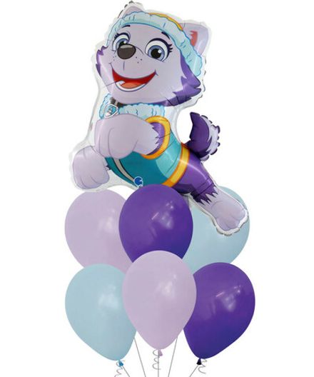 Фонтан из шаров "Малышка Эверест"