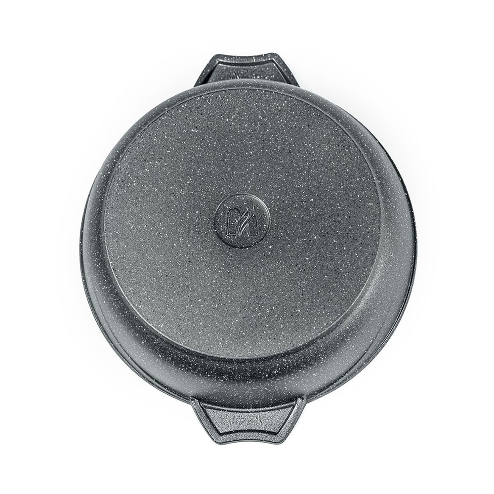 Жаровня алюминий, 26 см, антиприг, Мечта, Гранит, 33701, с крыш