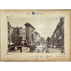 Paris / Париж. Альбом с фотографиями. Кон. XIX — нач. ХХ в. 12 л. (24 фот.).