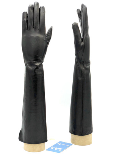 Перчатки длинные на шелковой подкладке