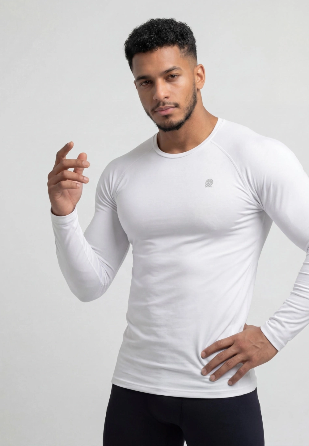 Мужской Лонгслив спортивный