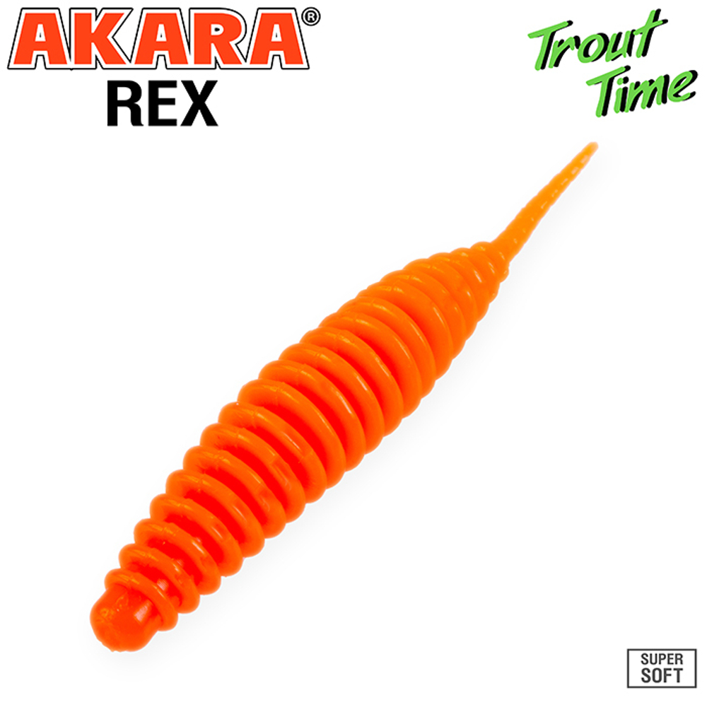 Силиконовая приманка Akara Trout Time REX 1.5 Shrimp 100 (10 шт.)
