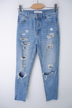 Джинсы Stradivarius модные 40 размер